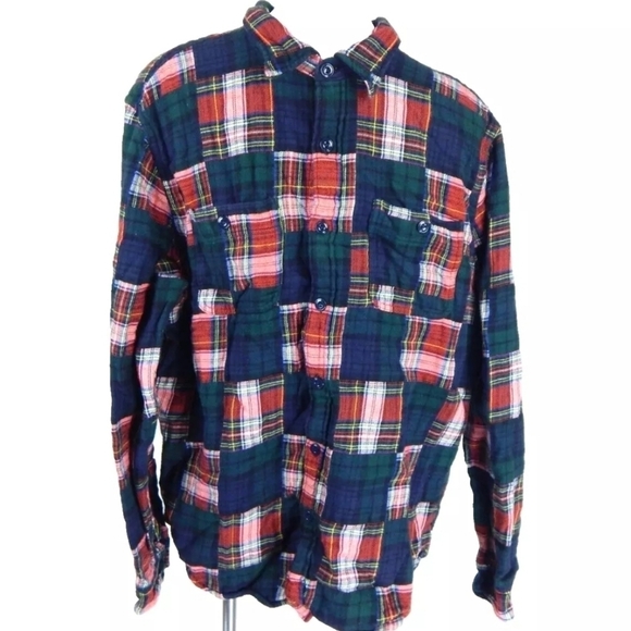 J. Crew Midweight Double Brushed Flannel Workshirt - Picture 1 of 3
